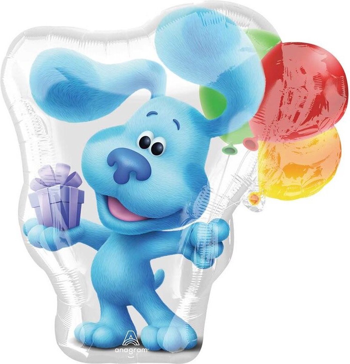 Blues Clues - Folie ballon - Helium ballon - Verjaardag - Kinderfeest - 66cm - Leeg - 1 Stuks.